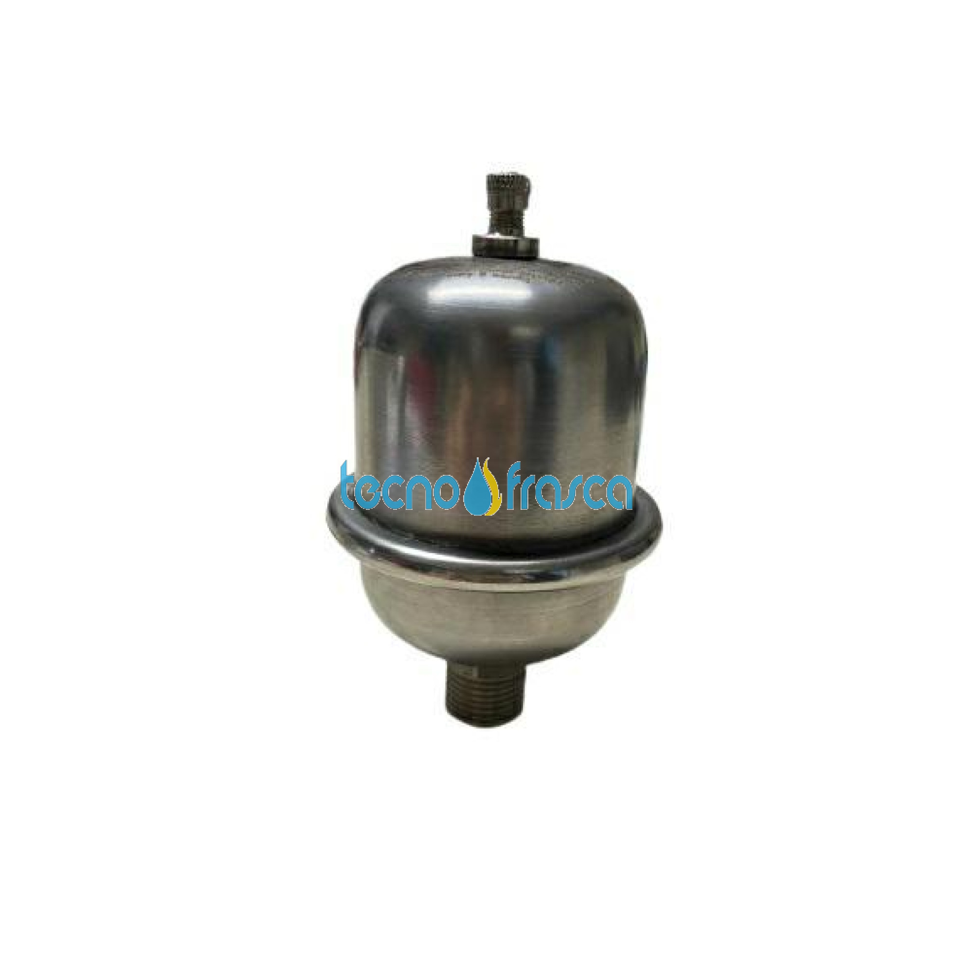 Vaso di espansione lt 0,3 acx 1/2 prec. 3,5bar inox 72x0003