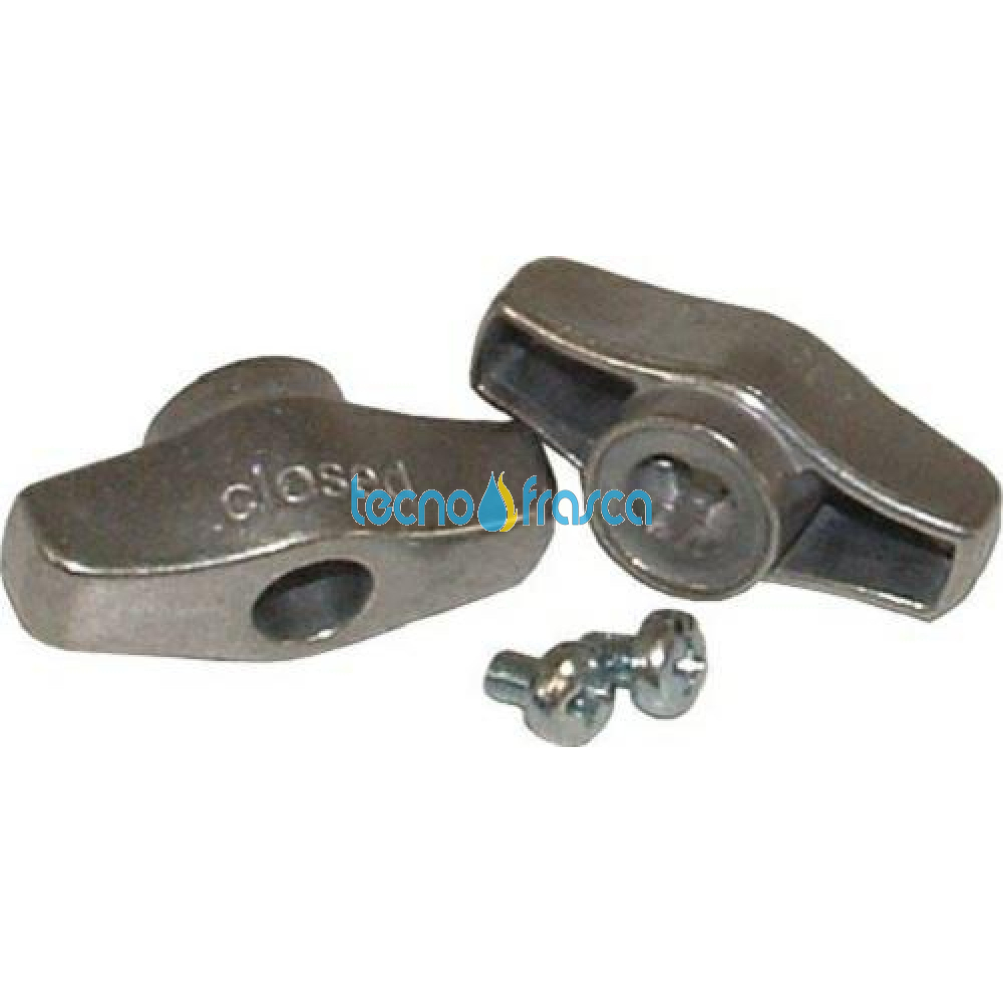 2 Manopole Per Valvole Laterali Basse HV521807AG – Compatibili Con Manometri Valvola A19
