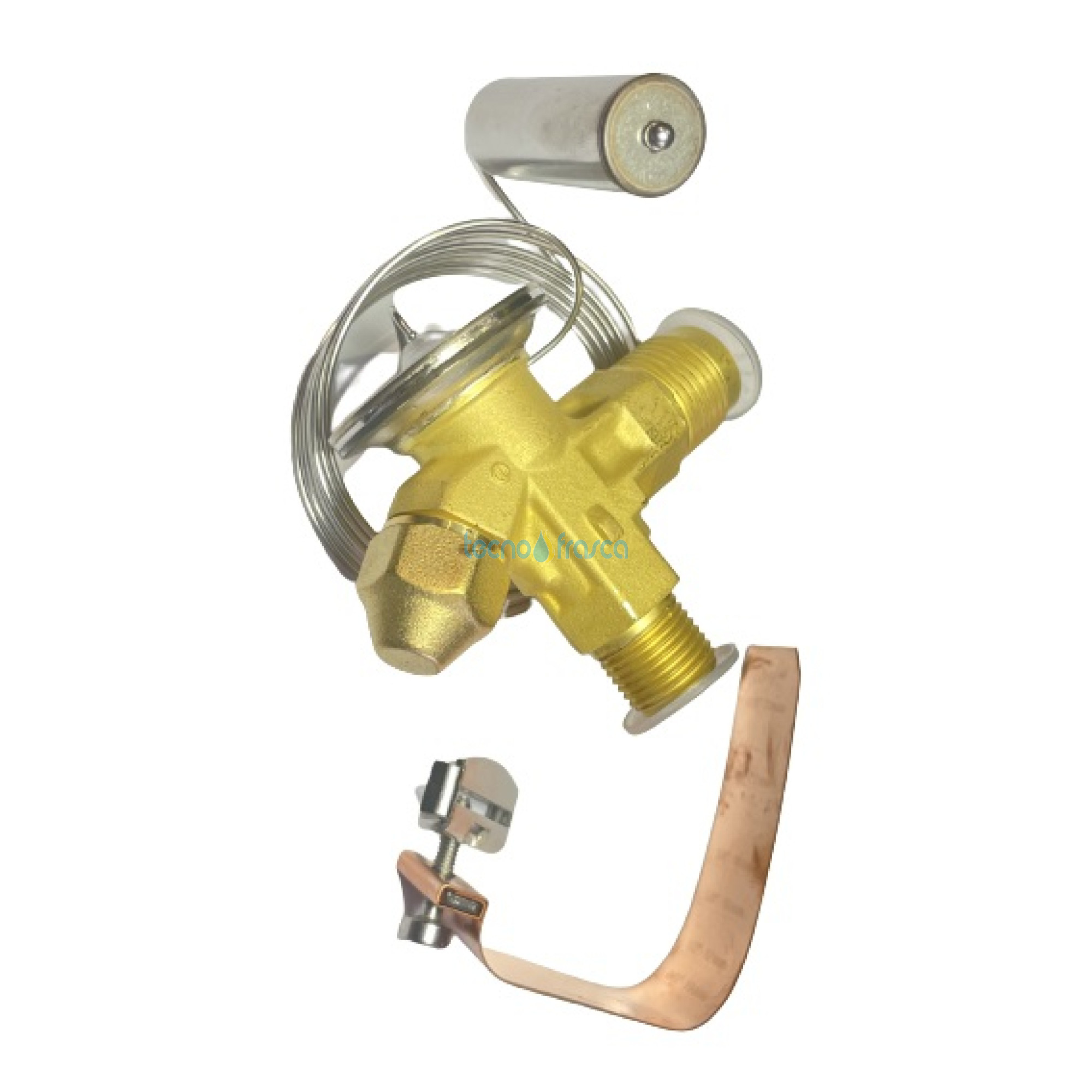Valvola termostatica espans Danfoss refrigerazione gas R404 068Z340