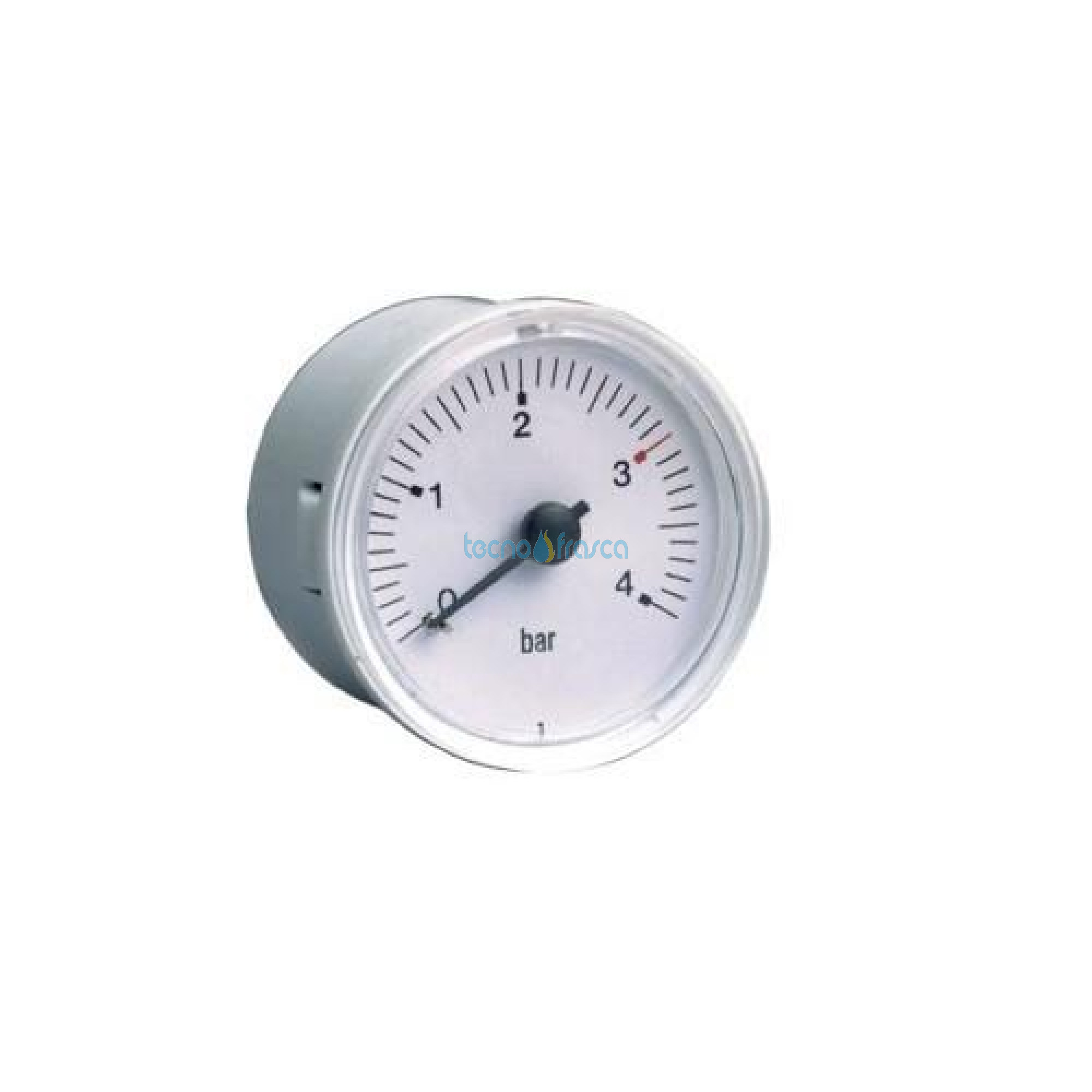 Manometro capillare d40 scala 0-6bar bianco tondo g 1/4 91400122