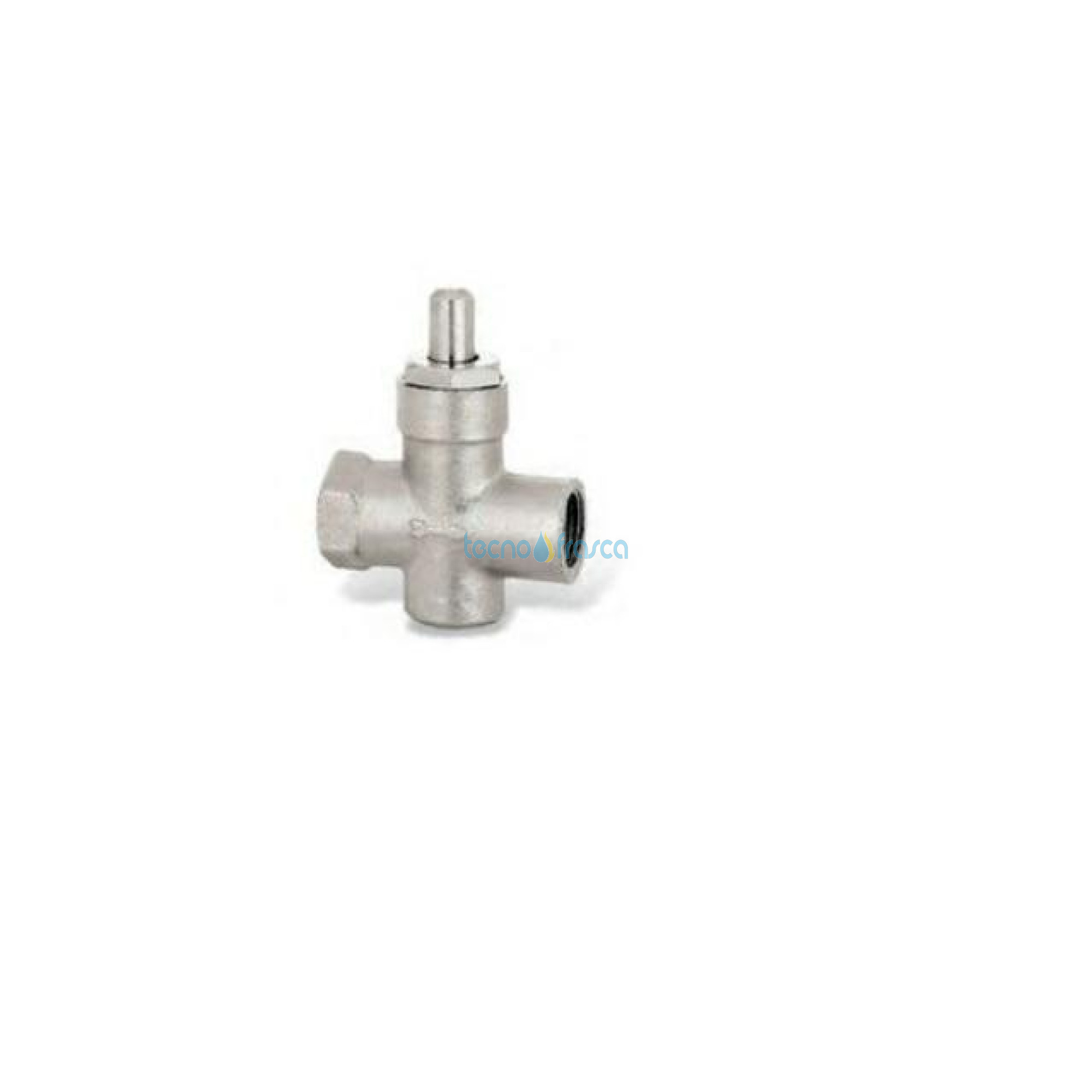 Rubinetto portamanometro 1/4 a pulsante per gas 91949891