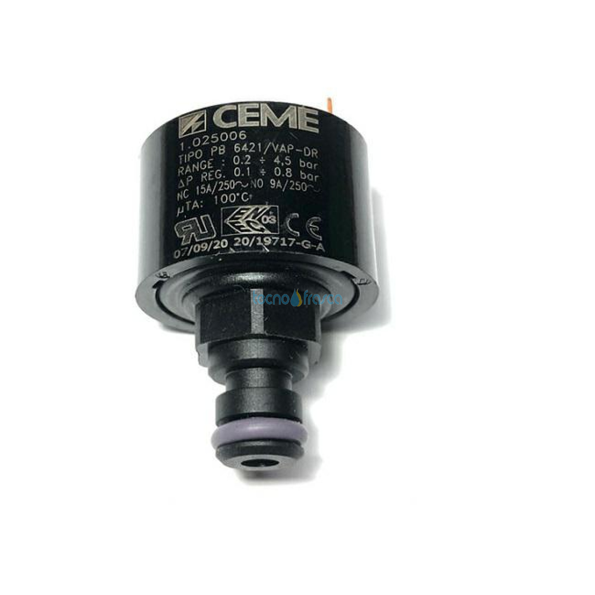 Immergas pressostato ass.ceme com. block att.rapido c/or 1.025006