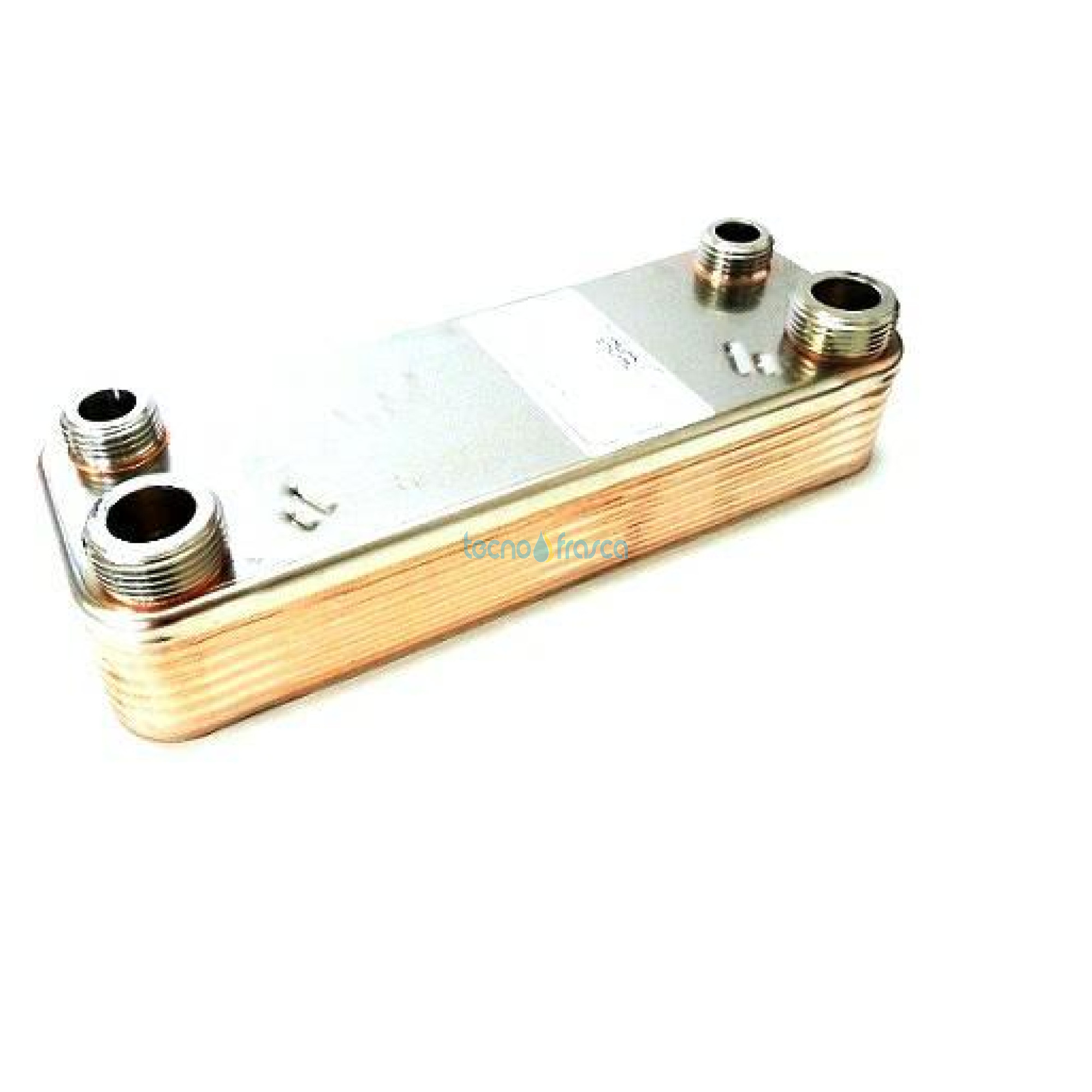 Scambiatore sanitario vaillant 14 piastre tecnoblock 064946 c24m