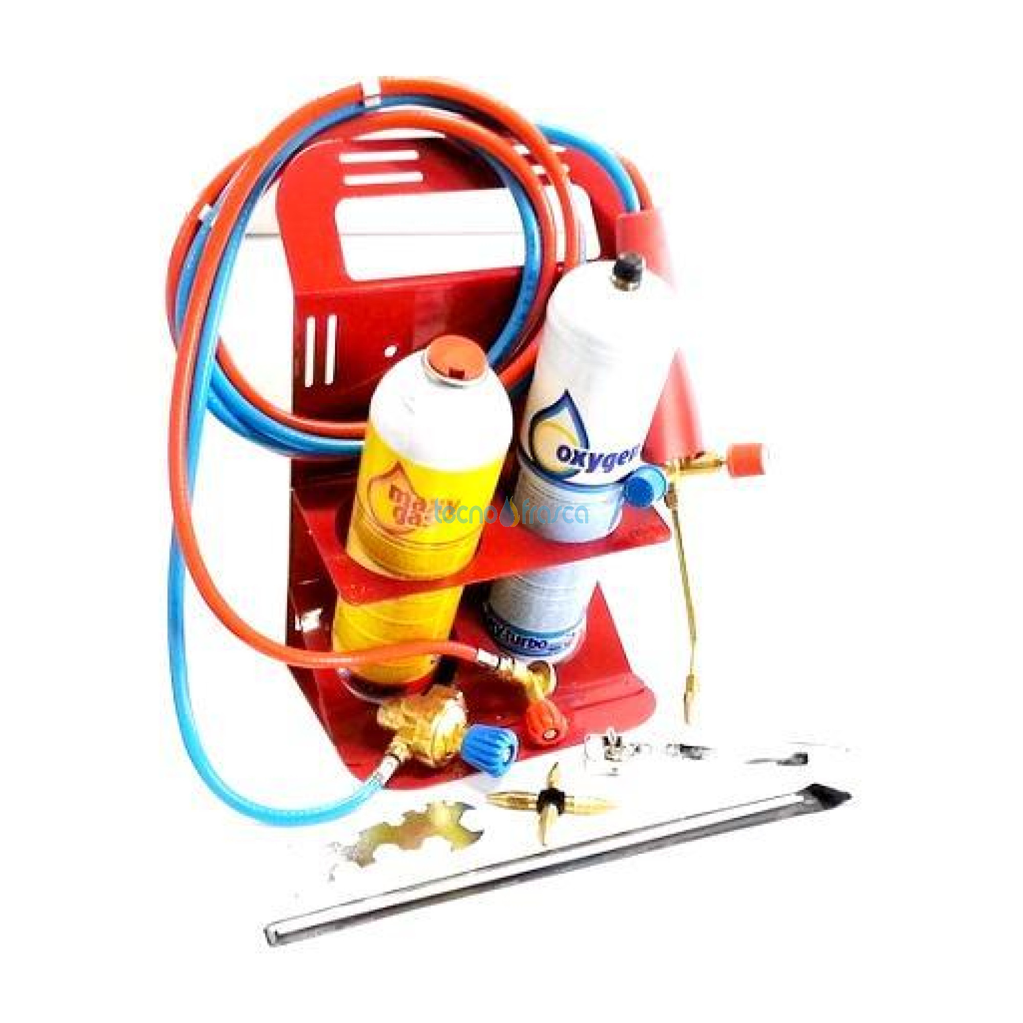 kit per la saldatura ossi-acetilene con cannello