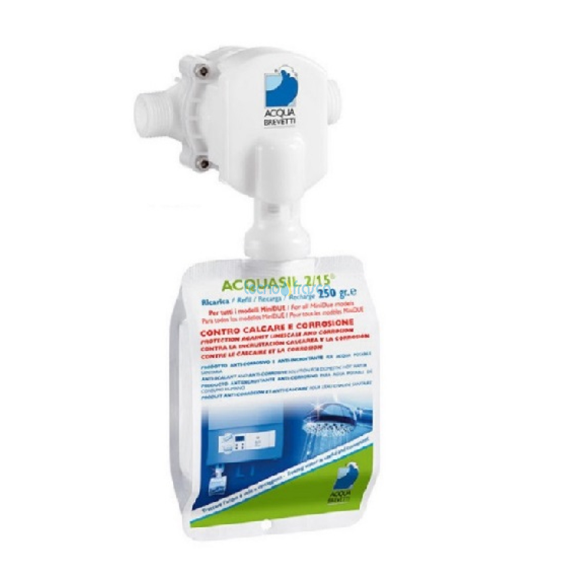 Acquabrevetti pompa Anticalcare minidue 1/2 dima F PM005