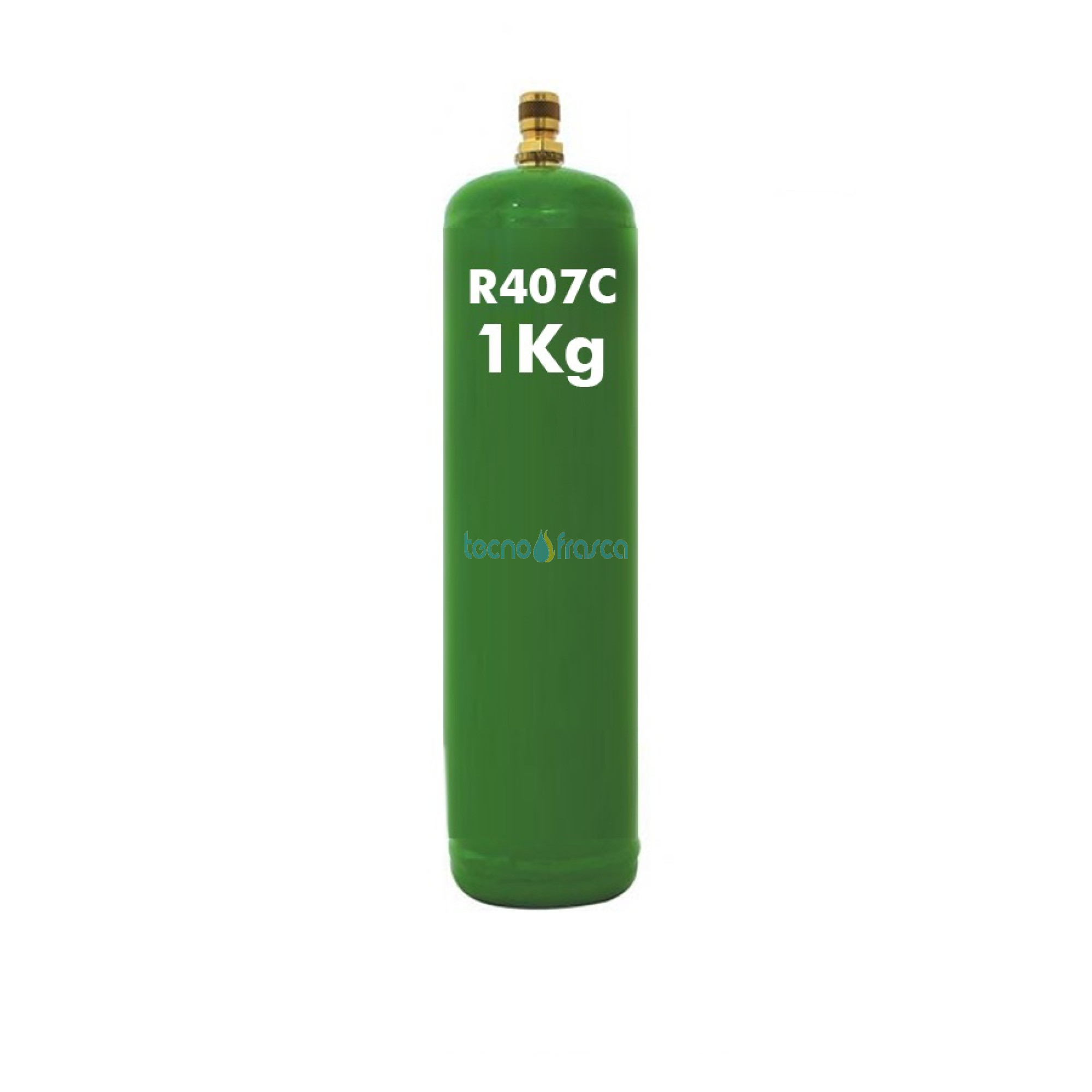 Bombola gas refrigerante per condizionatore r407c 1lt 850g