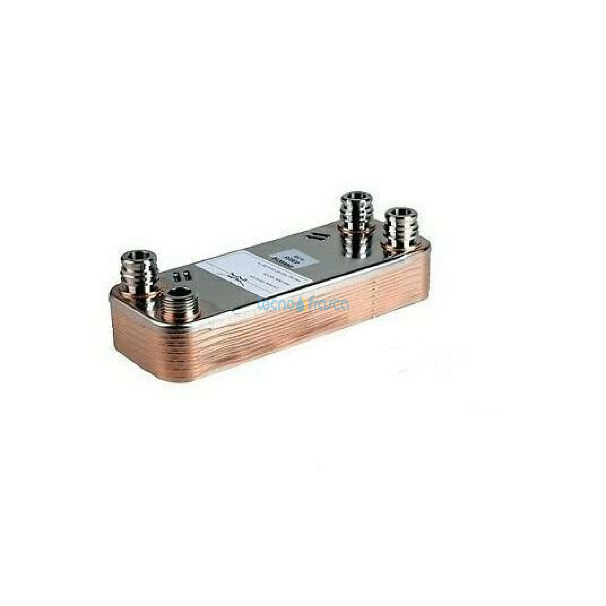 Scambiatore vaillant 12 piastre 0020073795 corto innesto AcquaBlock