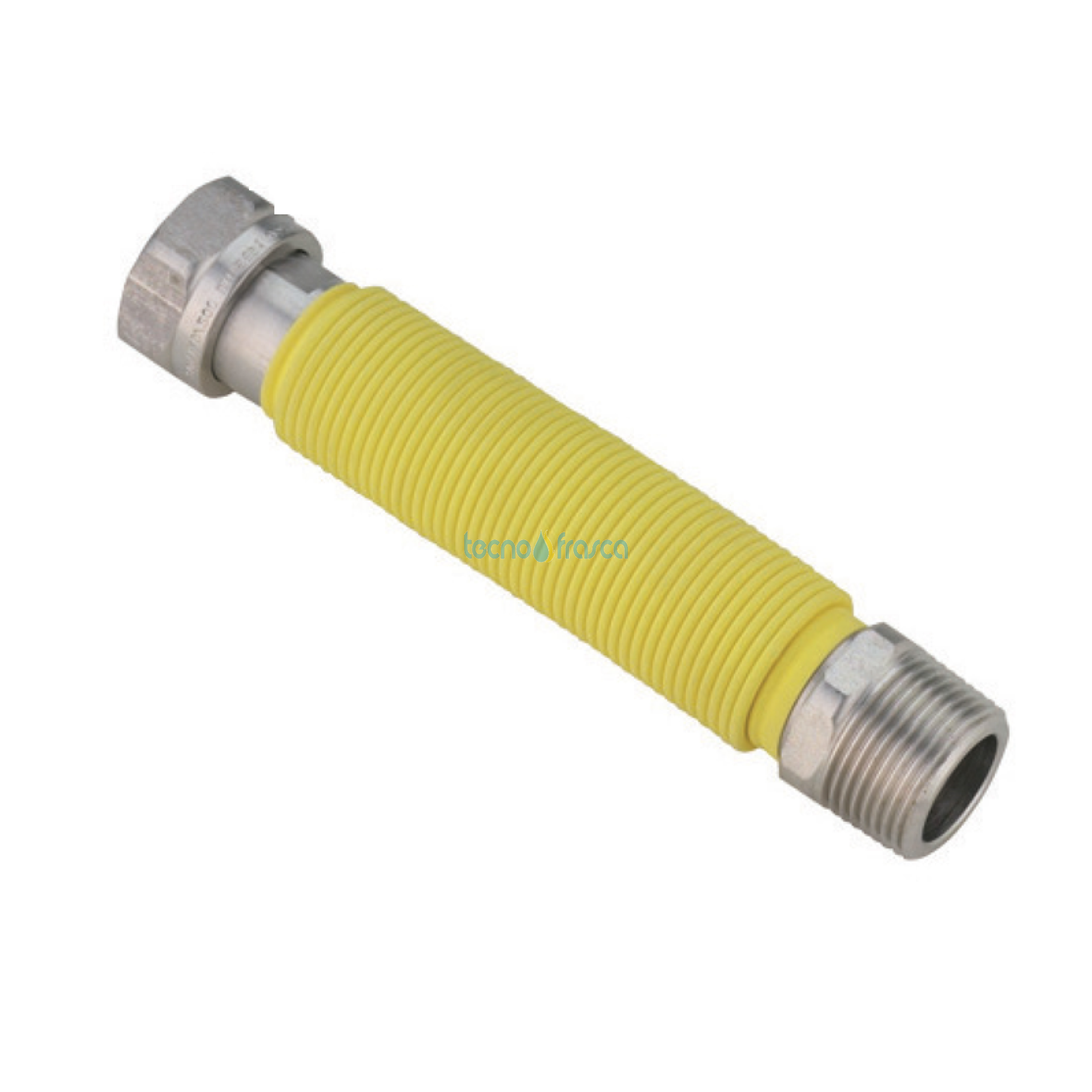 Tubo flessibile acciaio inox caldaie, boiler scaldabagni F3/4" F3/4"