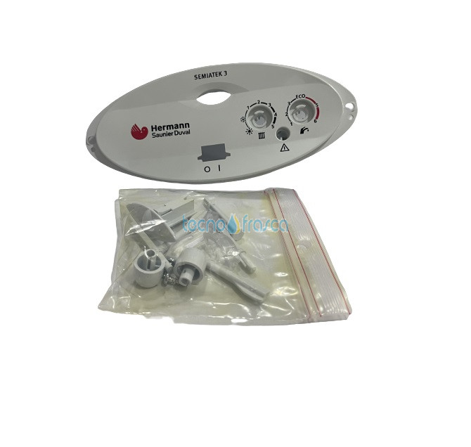 Saunier duval pannello di comando mascherina con manopole 0020148581