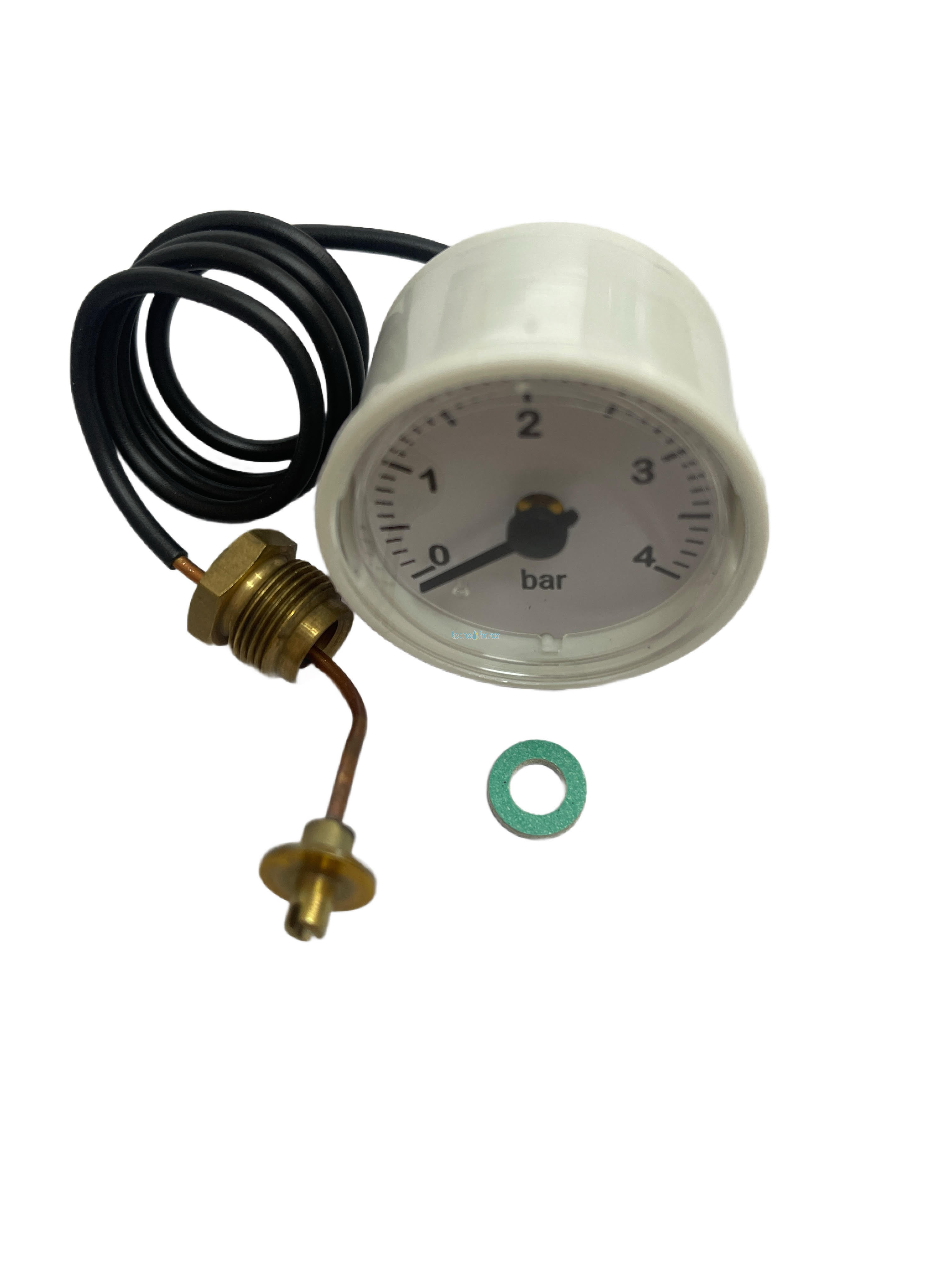 Ferroli idrometro d40 4bar bianco 39806330