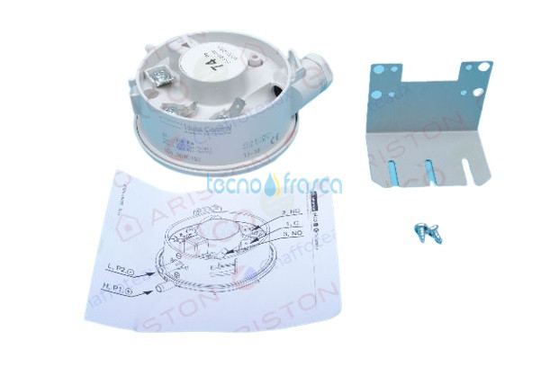 Ariston pressostato aria 74 Pa Scaldabagno Next outdoor 60001280
