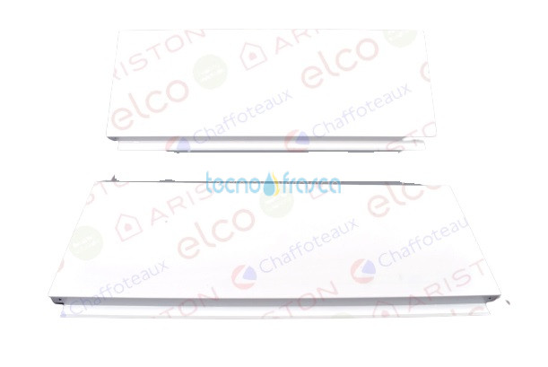 Ariston pannello camera combustione dx e sx Cares S 65117304