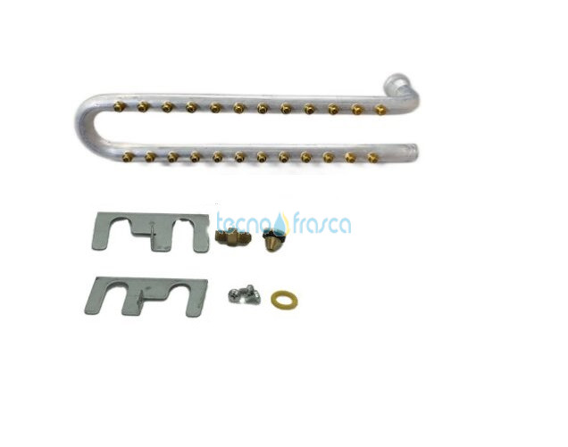 Baxi rampa ugelli metano scaldabagno Acquaproject 11i blu 7718548