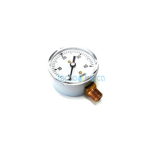 Manometro gas m63 r1/4 40bar cewal 91406201