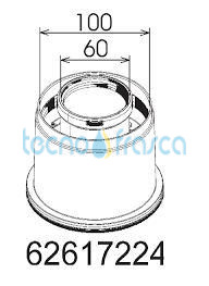Scarico coassiale verticale d60/100 condens. cosmogas.62617224