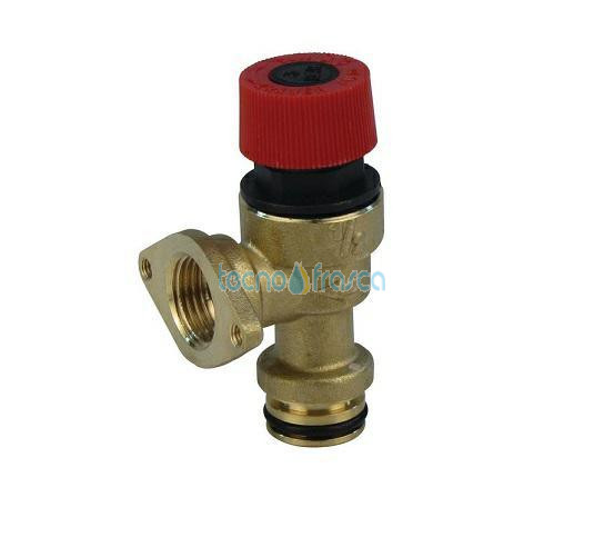 Immergas valvola di sicurezza 1/2" 3bar con or 1.023565