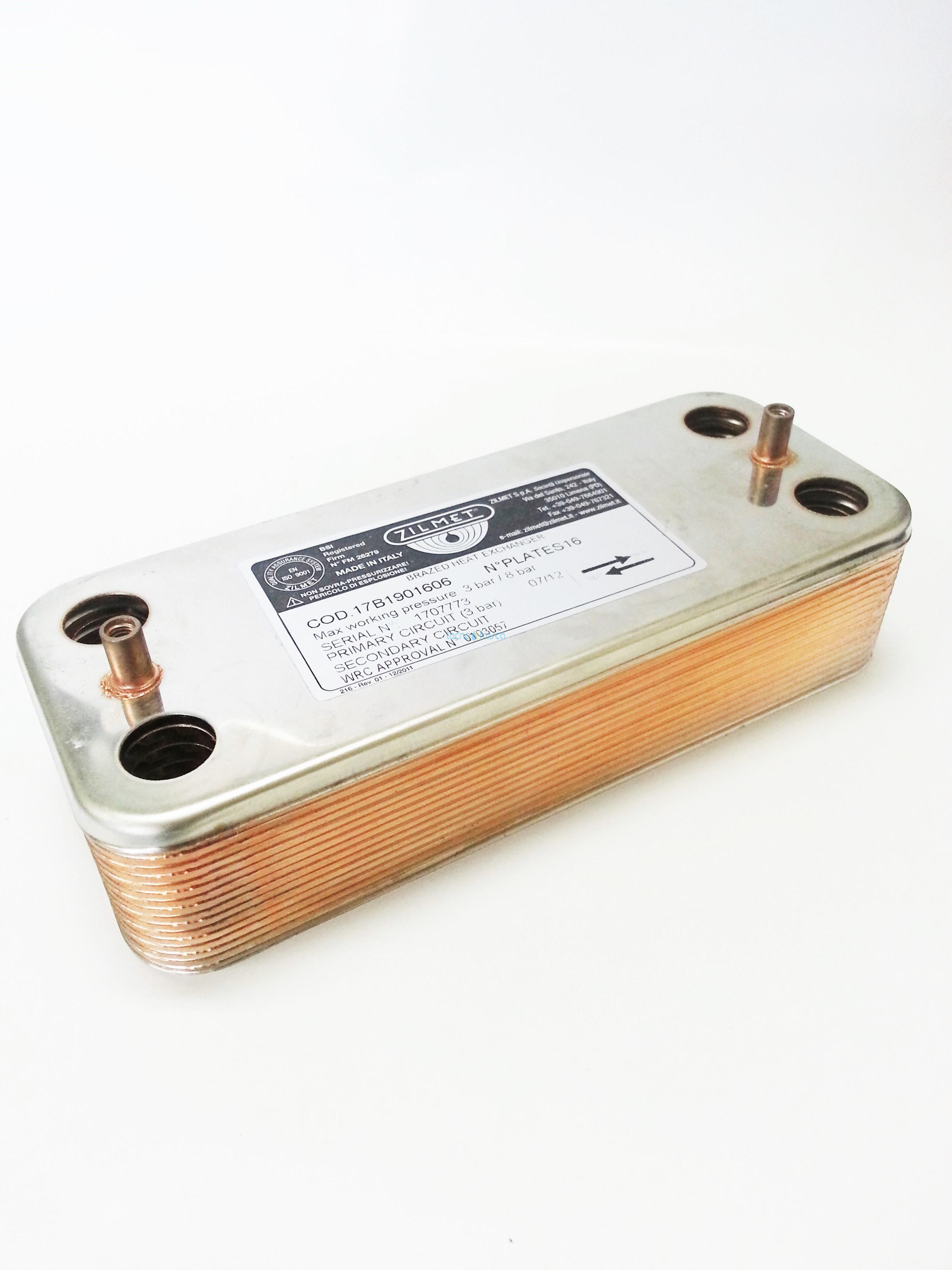 Radiant scambiatore 16 piastre 43195lp ex 20040la