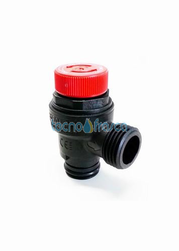 Valvola di sicurezza ad innesto 3 bar ferroli 1/2" maschio 39818270