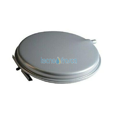 Vaso di espansione lt 8 d392 grigio att.1/2 con staffa beretta ciao