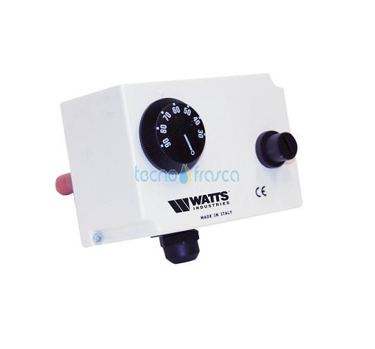 Watts bitermostato ad immersione regolazione/blocco tre/tu 0405301tu