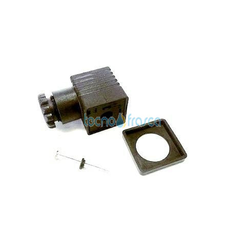 Connettore 12/24vac con raddrizzatore per valvola gas nc zv033