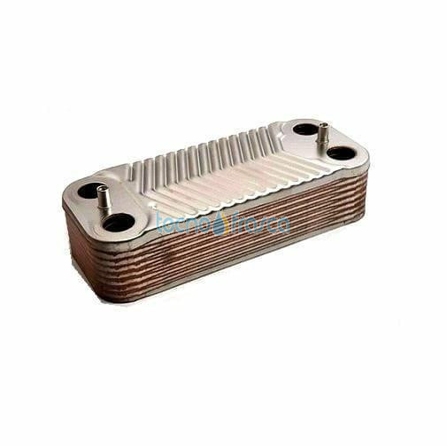 Scambiatore sanitario 16 piastre radiant immergas 43195lp scr034-16
