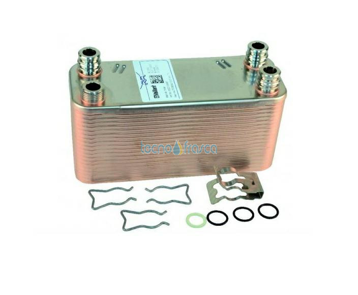 Vaillant scambiatore secondario 40 piastre 065132