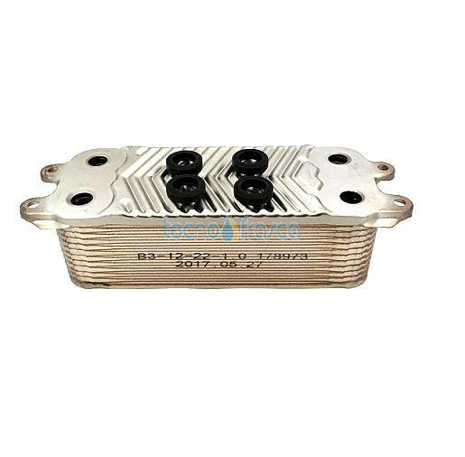 Vaillant scambiatore secondario 19 piastre 0020038572 ex 178973