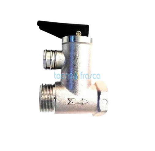 Immergas valvola di sicurezza 8bar con rubinetto 1.1454