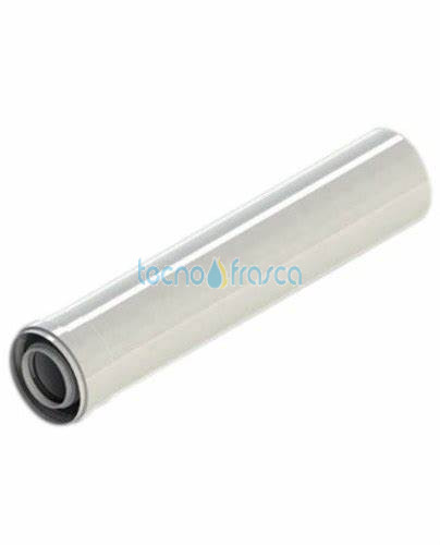 Prolunga coassiale Caldaia a condensazione M/F 60/100 CM 0,50