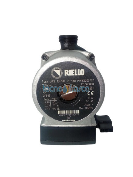 Riello circolatore 4r104243 4r103542 UPM3 AS 15-70 H6 130xG1"