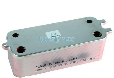 Scambiatore junkers 16 piastre 87167723990 CerapurAcu