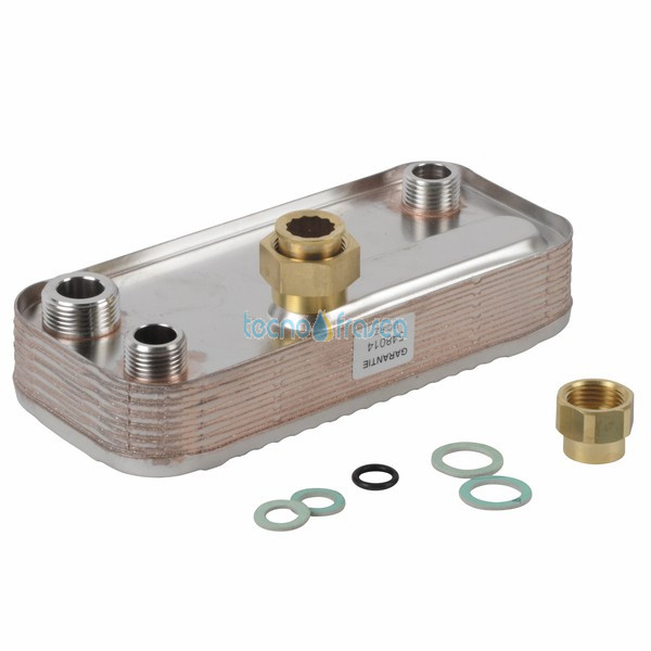 Immergas scambiatore 13 piastre mini 3.015436 ex 1013430, 1019719