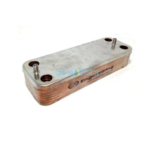 Scambiatore sanitario saunier duval 16 piastre s10058 scr029-16
