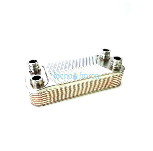 Scambiatore secondario vaillant 12 piastre 0020073795 compatibile