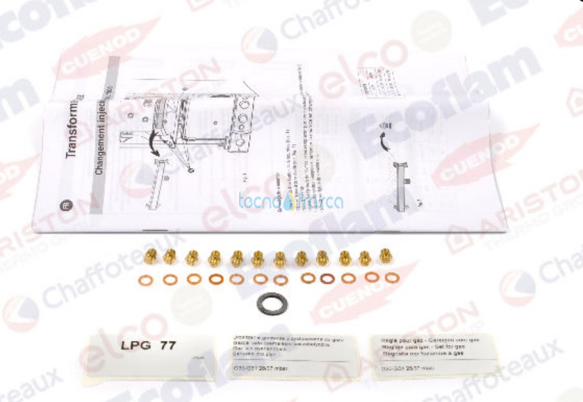 Chaffoteaux kit di trasformazione gpl Mira 24 61314282