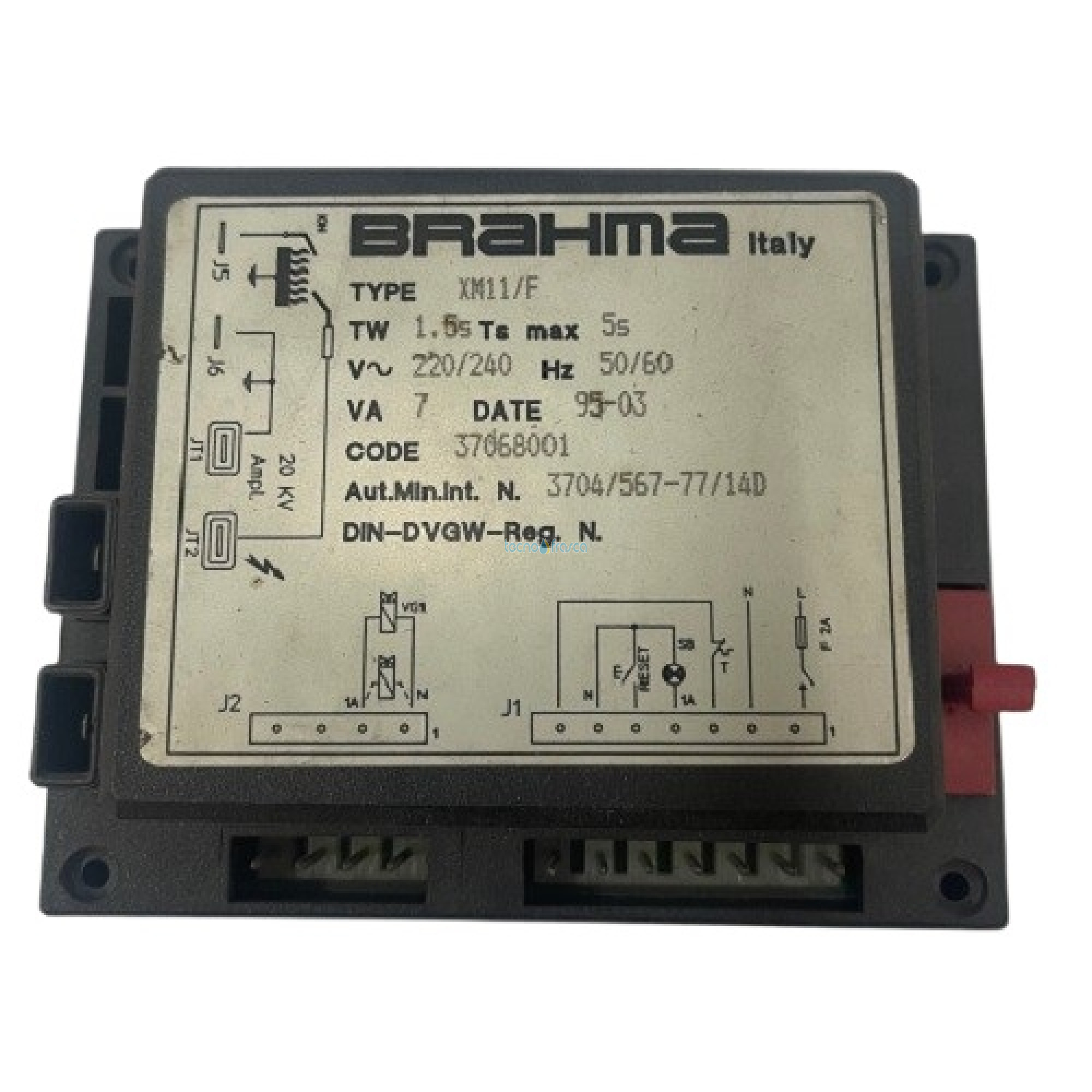 Brahma apparecchiatura xm11/f 220/240 50/60 37068001