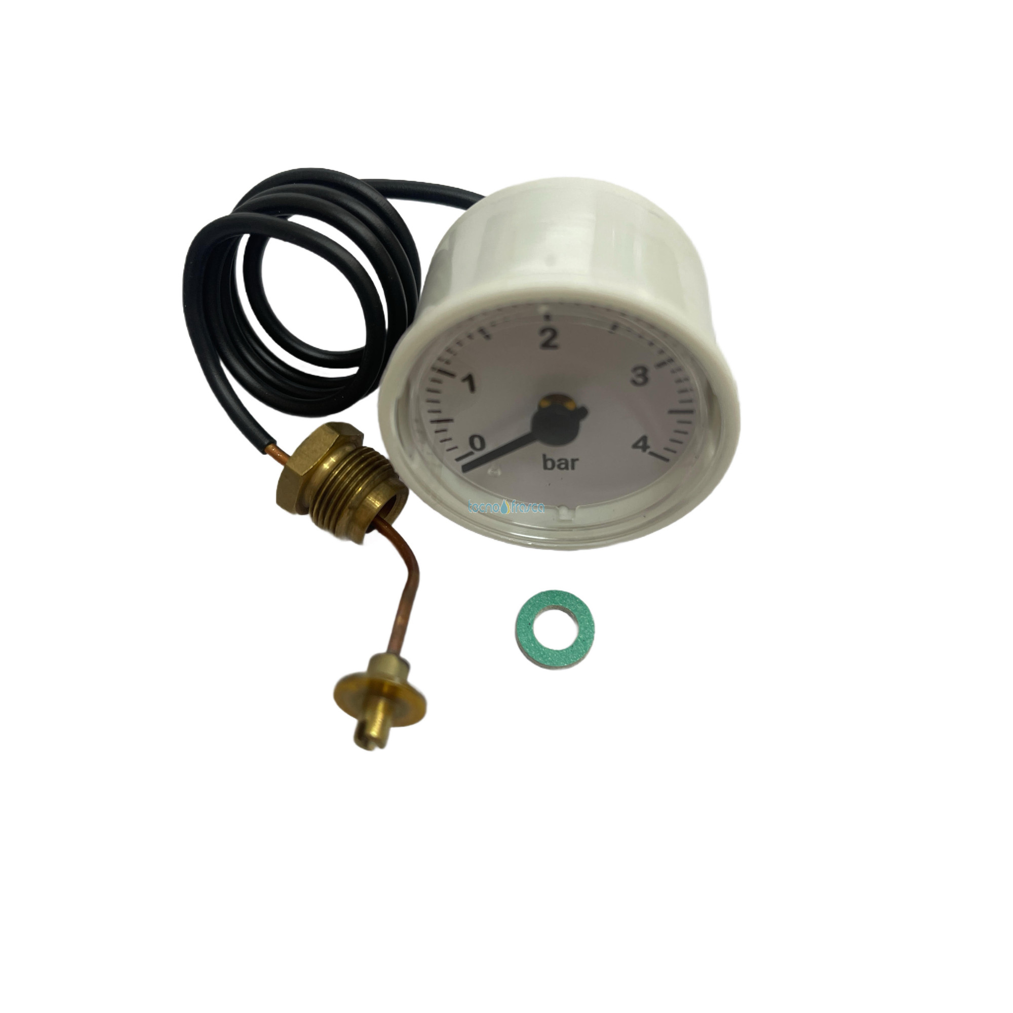 Ferroli idrometro d40 4bar bianco 39806330