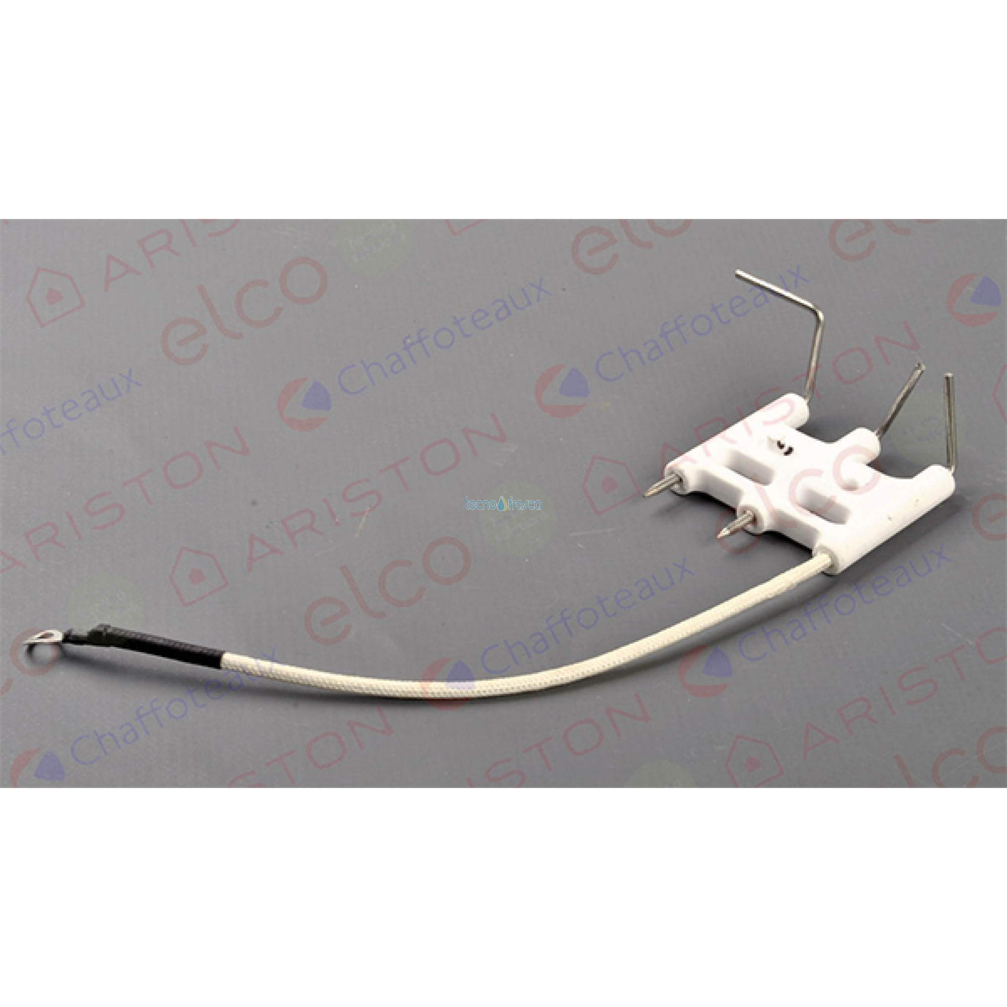 Ariston elettrodo di accensione doppio 65152551