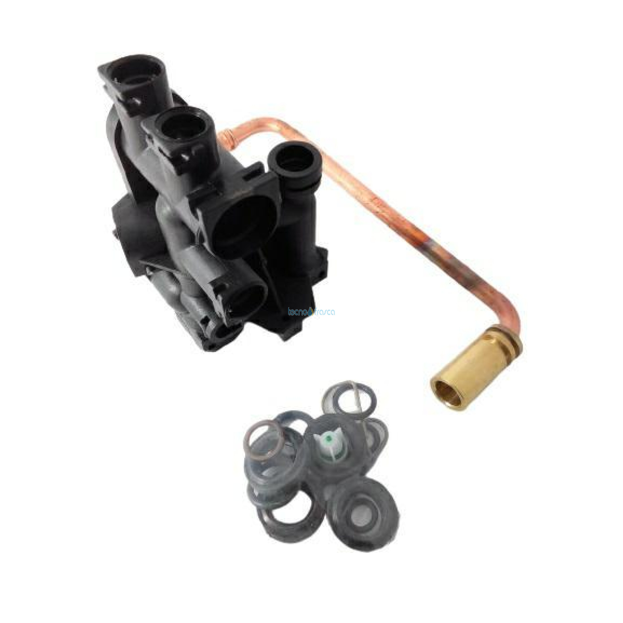 Chaffoteaux blocco idraulico sinistro 61312303 Mira 24 e Compy