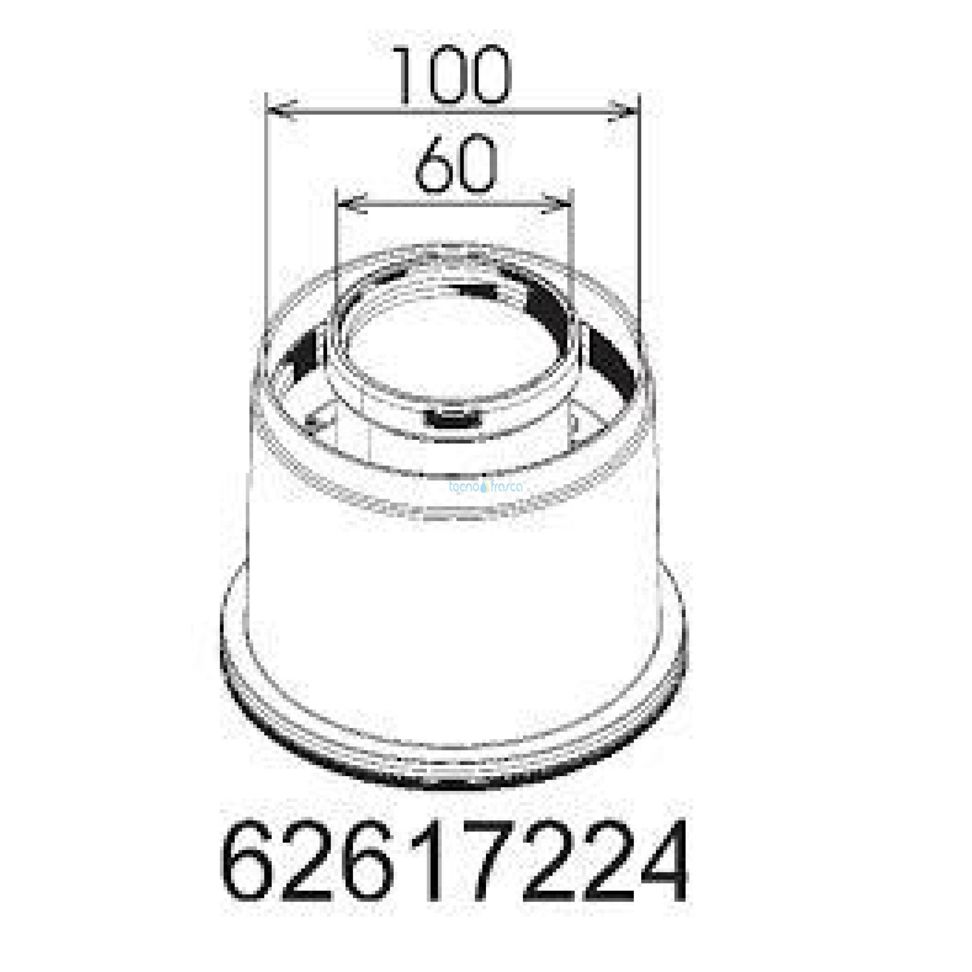 Scarico coassiale verticale d60/100 condens. cosmogas.62617224