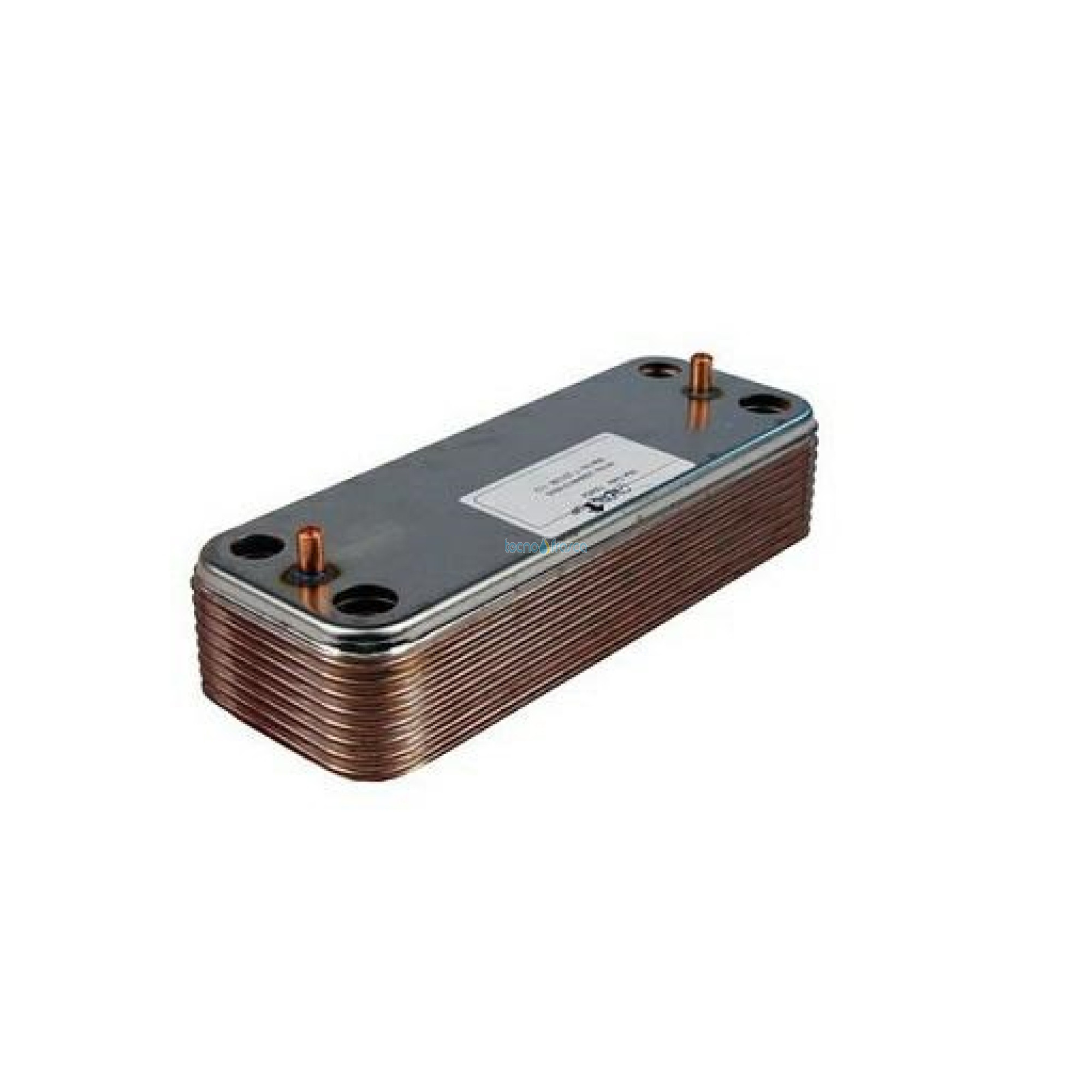 Ecoflam scambiatore sanitario 12 piastre 211X75X27 571646