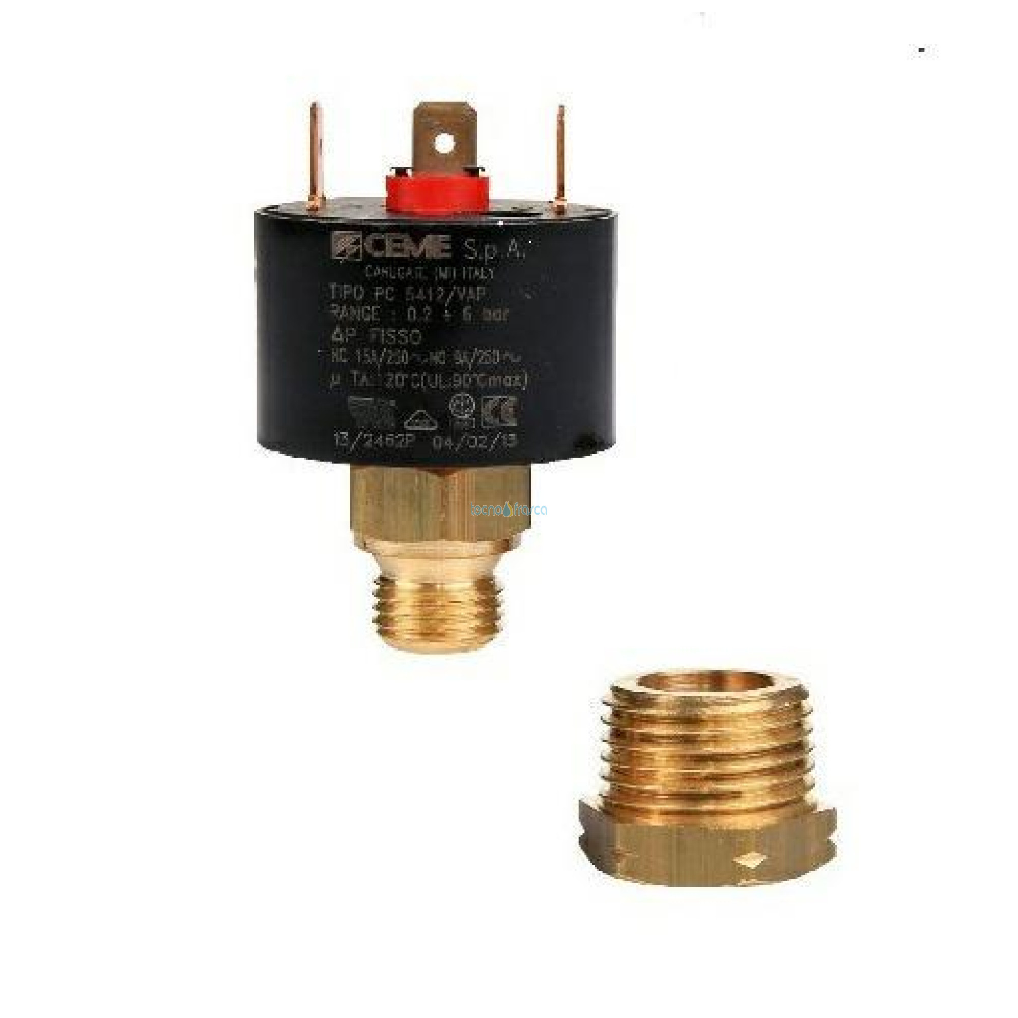 Ferroli pressostato acqua 1/4 39806180 ex 36401930