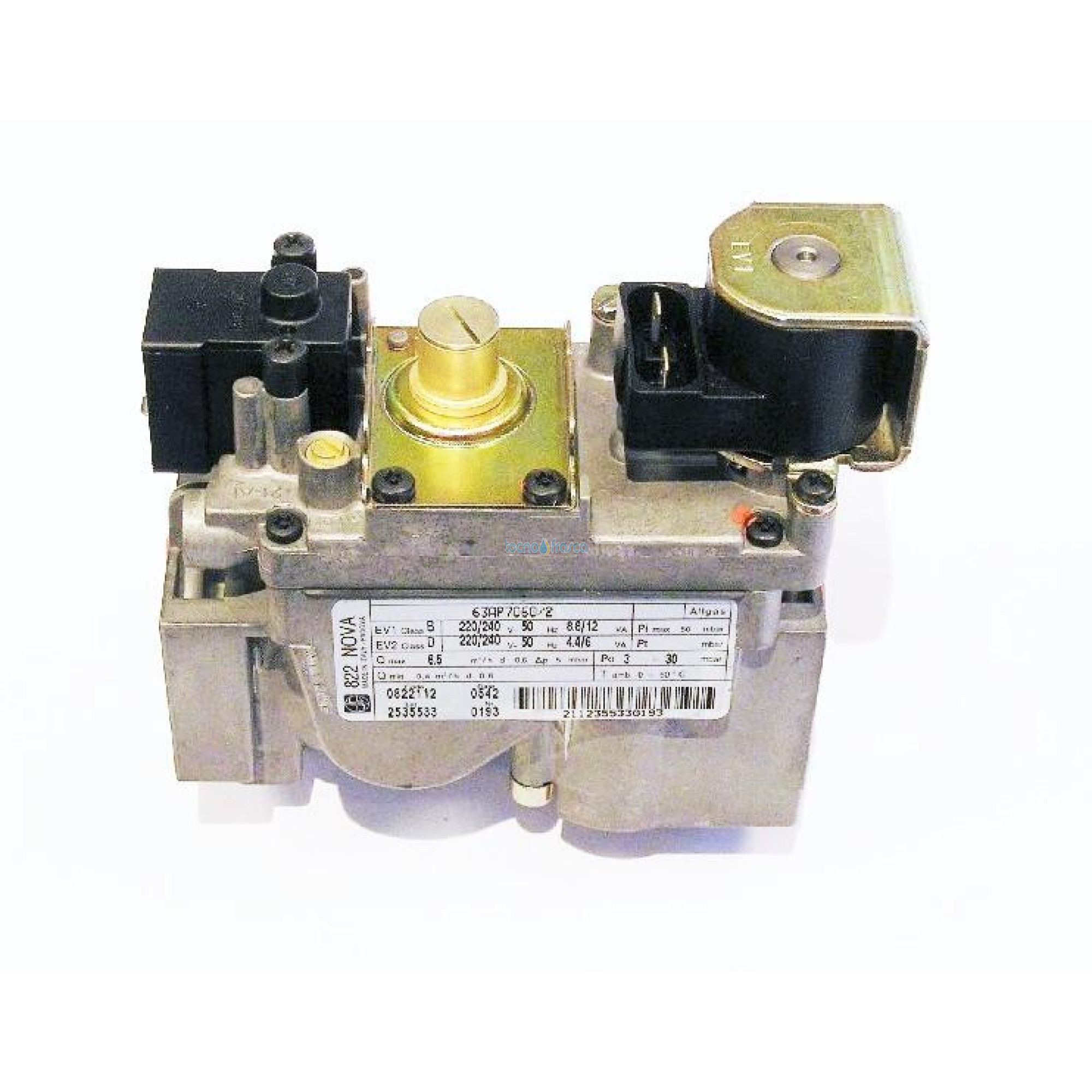 Hermann valvola gas 822112 nova h022001018