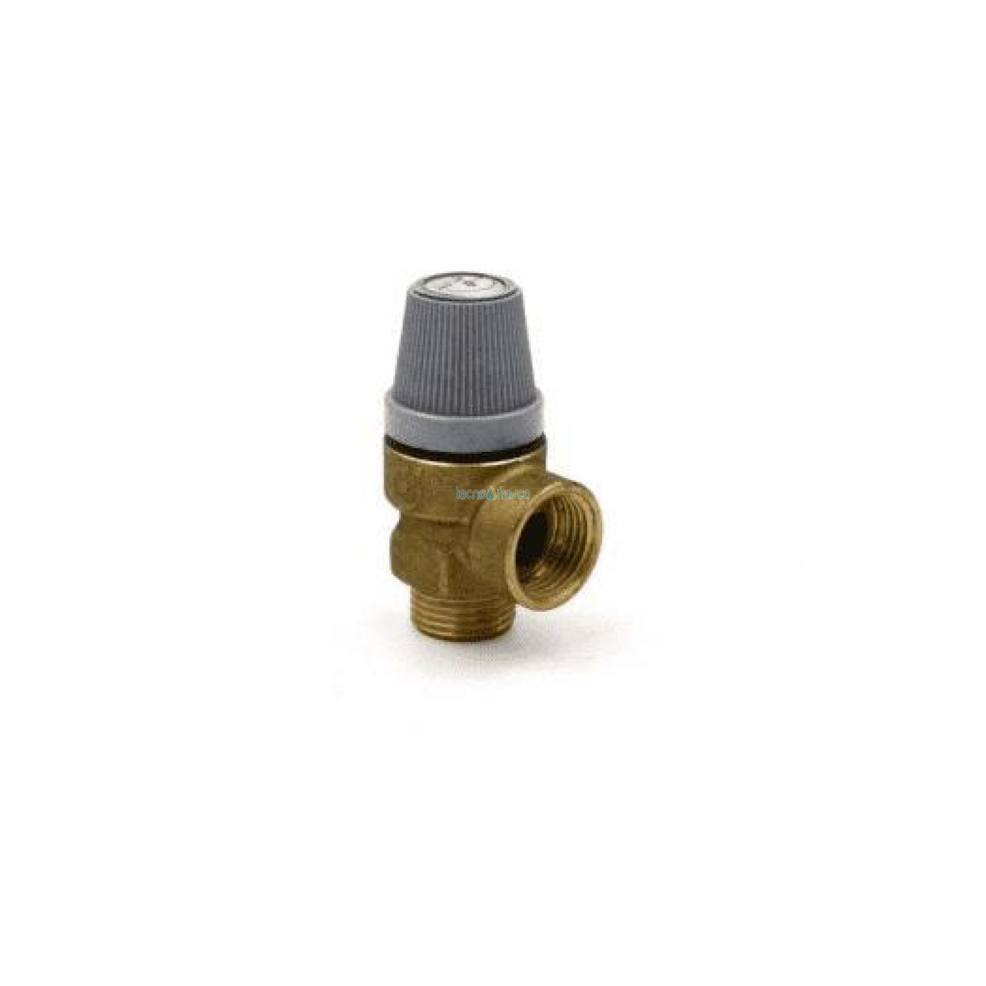 Hermann valvola di sicurezza 1/2" 8bar h155200003