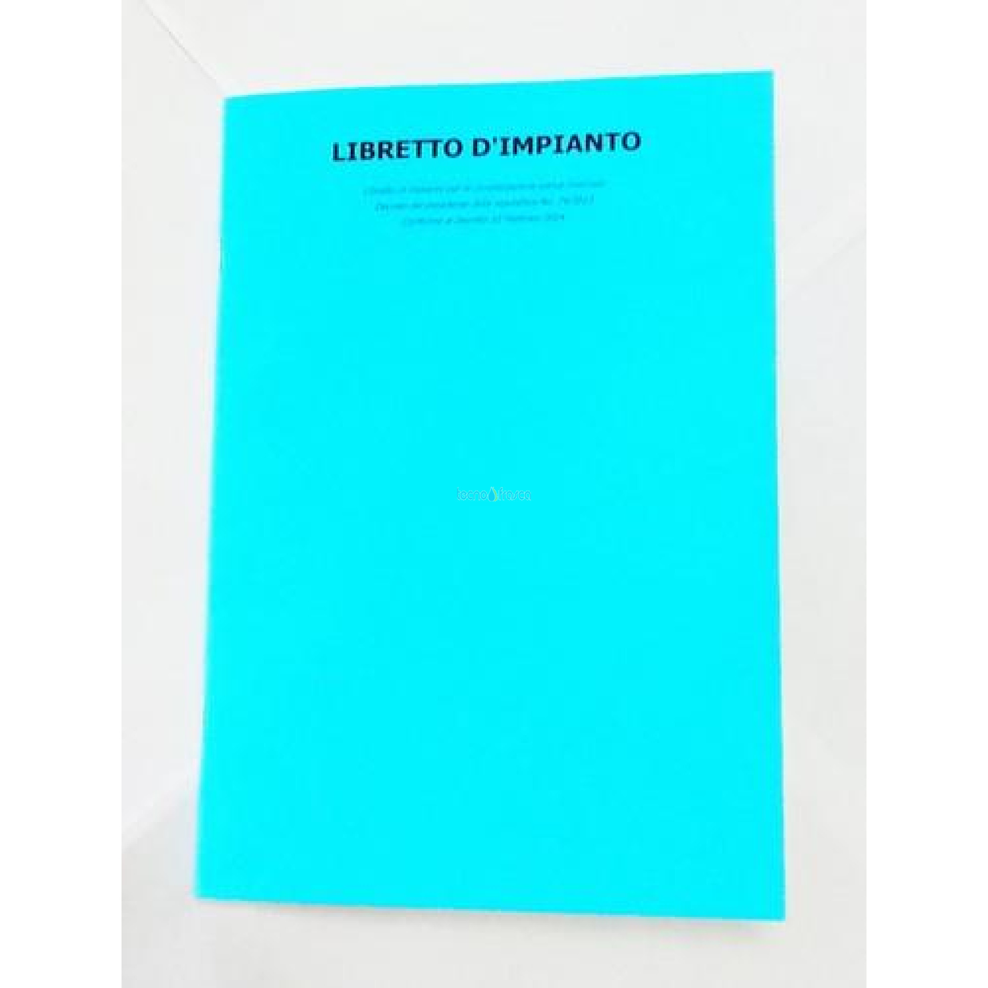 Libretto d'impianto 98010 