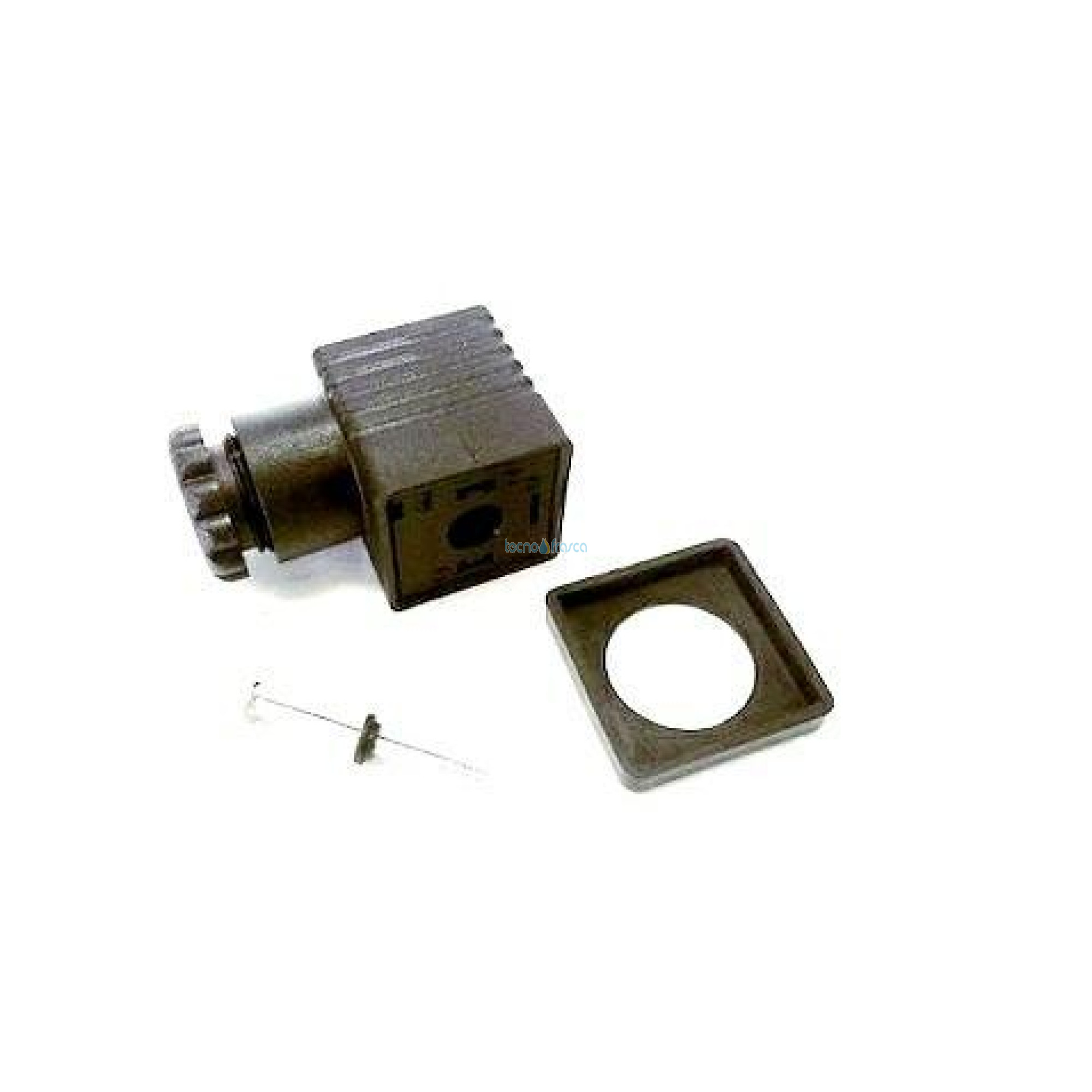 Connettore 12/24vac con raddrizzatore per valvola gas nc zv033