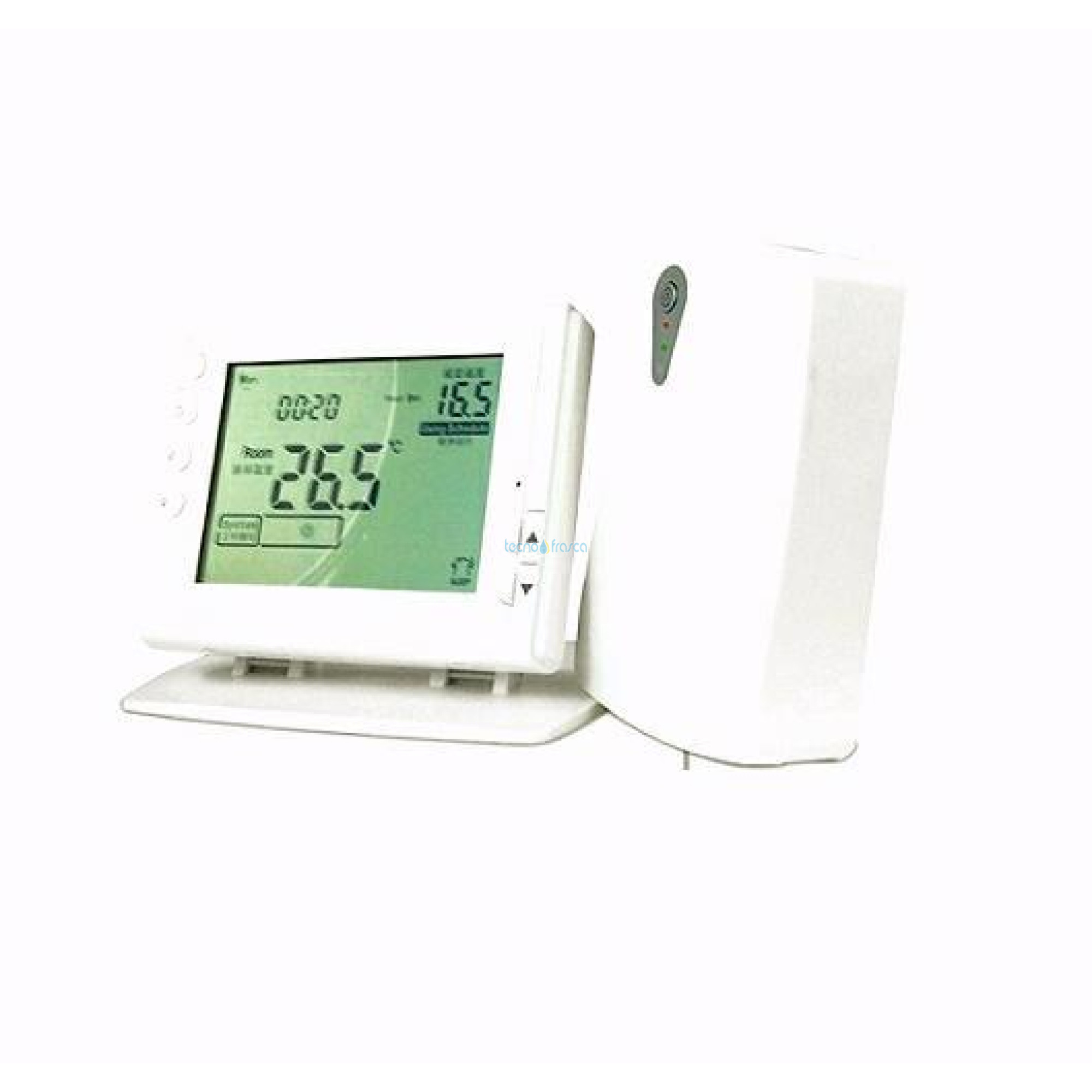 Cronotermostato digitale wireless da appoggio o parete mod.gemini