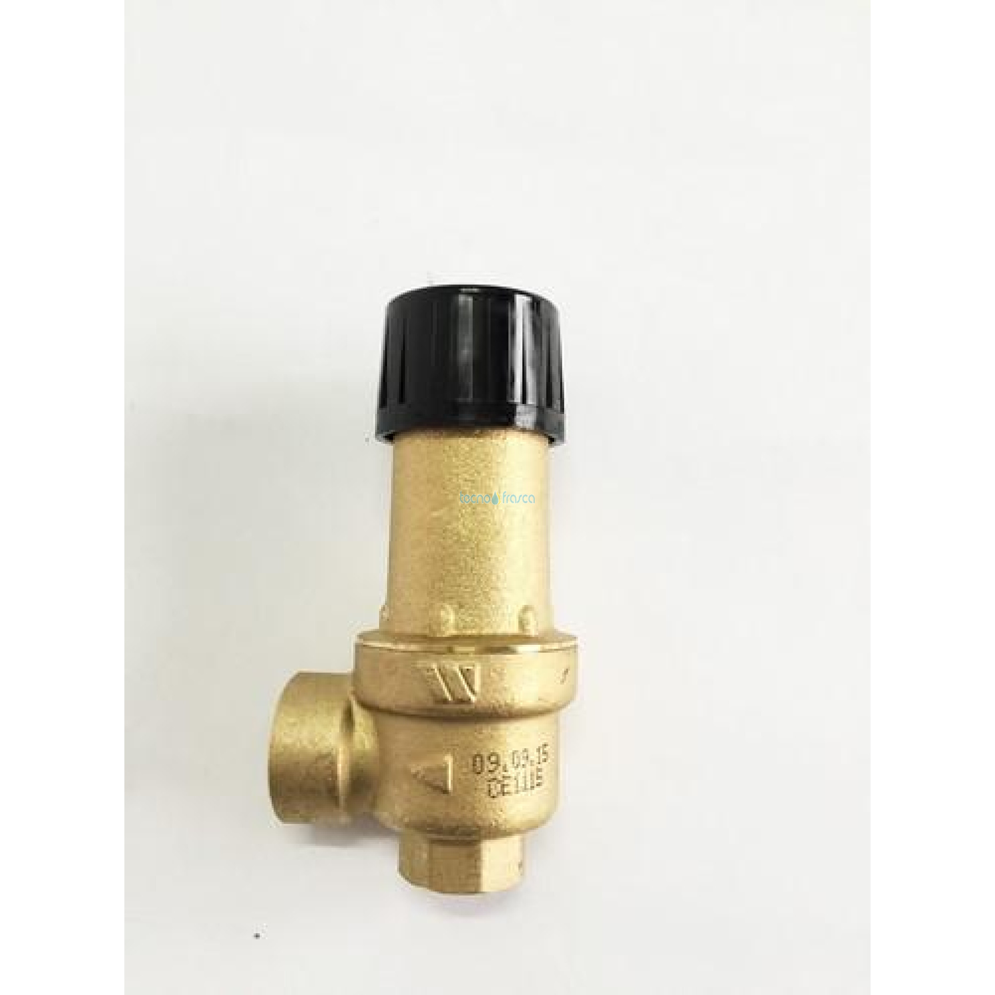 Watts valvola sicurezza membrana tar.fissa 1/2"X3/4" 4,5BAR 0212145