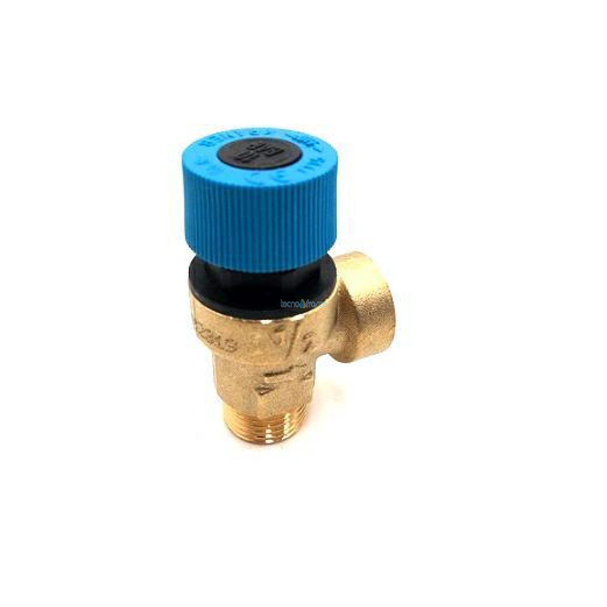 Valvola di sicurezza 1/2m 10bar kr-8575